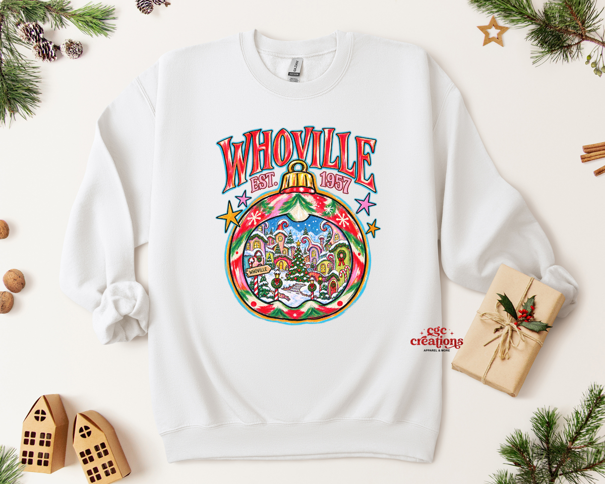 Whoville Apparel(t-shirt or crewneck sweatshirt or hoodie)