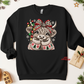 Cute Christmas Highland Cow Apparel(t-shirt or crewneck sweatshirt or hoodie)