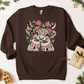 Cute Christmas Highland Cow Apparel(t-shirt or crewneck sweatshirt or hoodie)