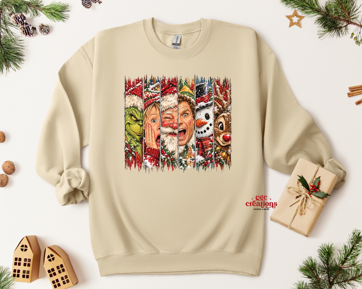 Christmas Favorites Apparel(t-shirt or crewneck sweatshirt or hoodie)