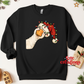 Peeking Christmas Goose Apparel(t-shirt or crewneck sweatshirt or hoodie)