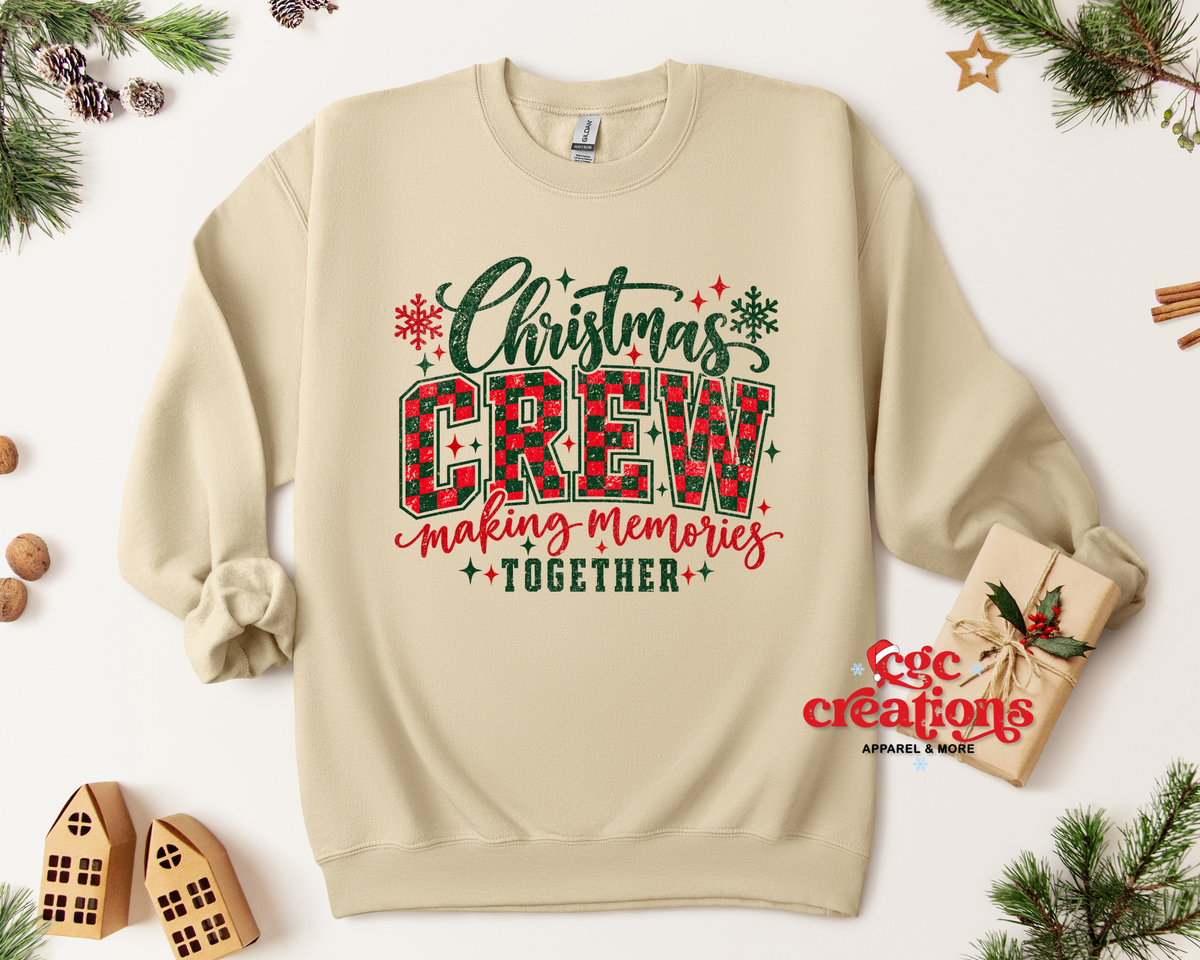 Christmas Crew Apparel(t-shirt or crewneck sweatshirt or hoodie)