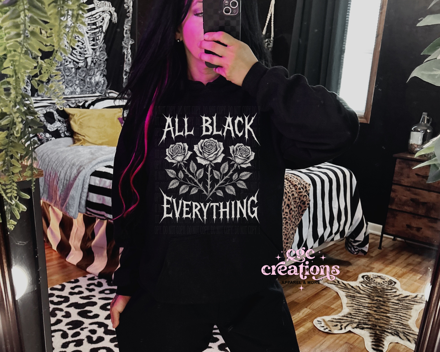 All Black Everything Hoodie