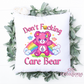 Don"t Fucking Care Bear Pillow