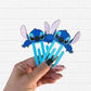 Blue Alien 3D Bookmark