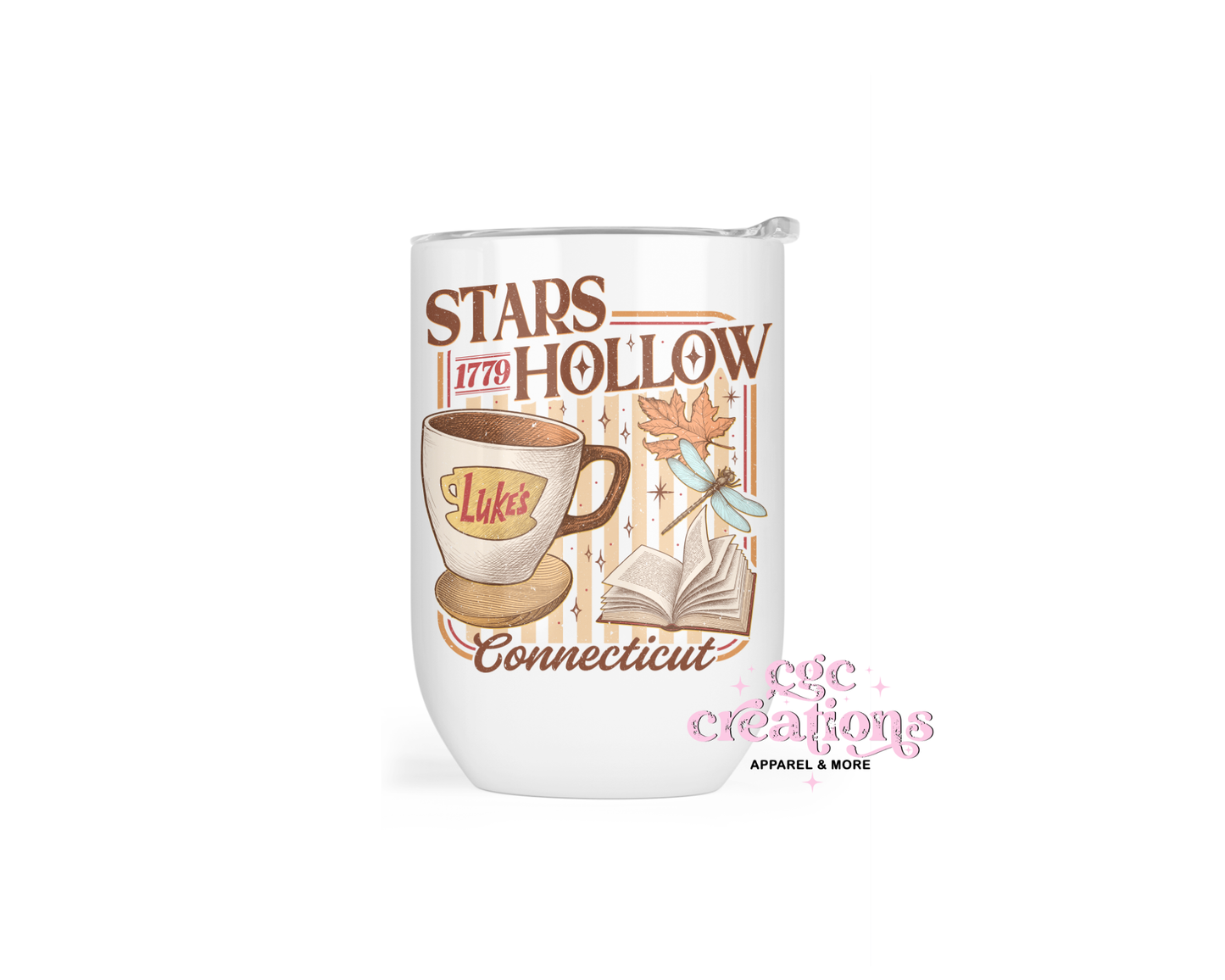 Stars Hollow Insulated Wine Tumbler