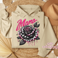 Mama Checkered Rose Hoodie