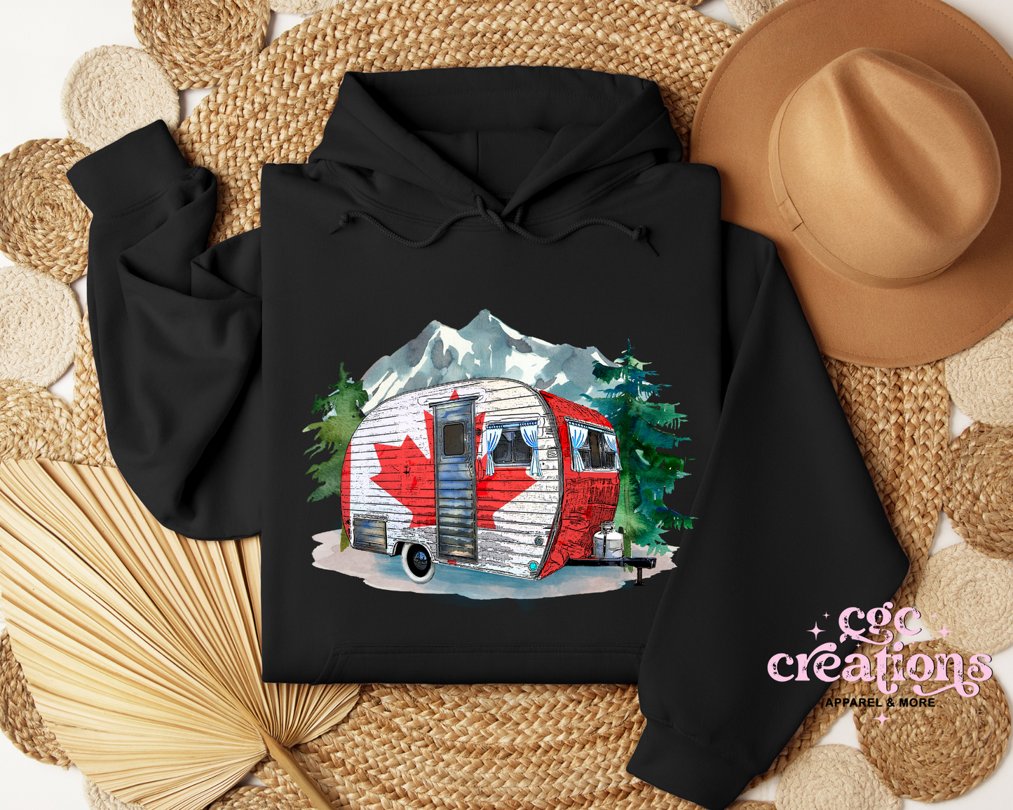 Canada Travel Trailer Hoodie