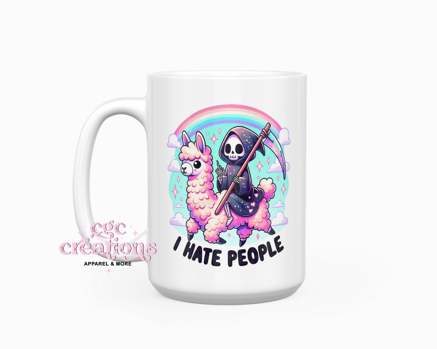I Hate People 15oz Ceramic Coffee Mug