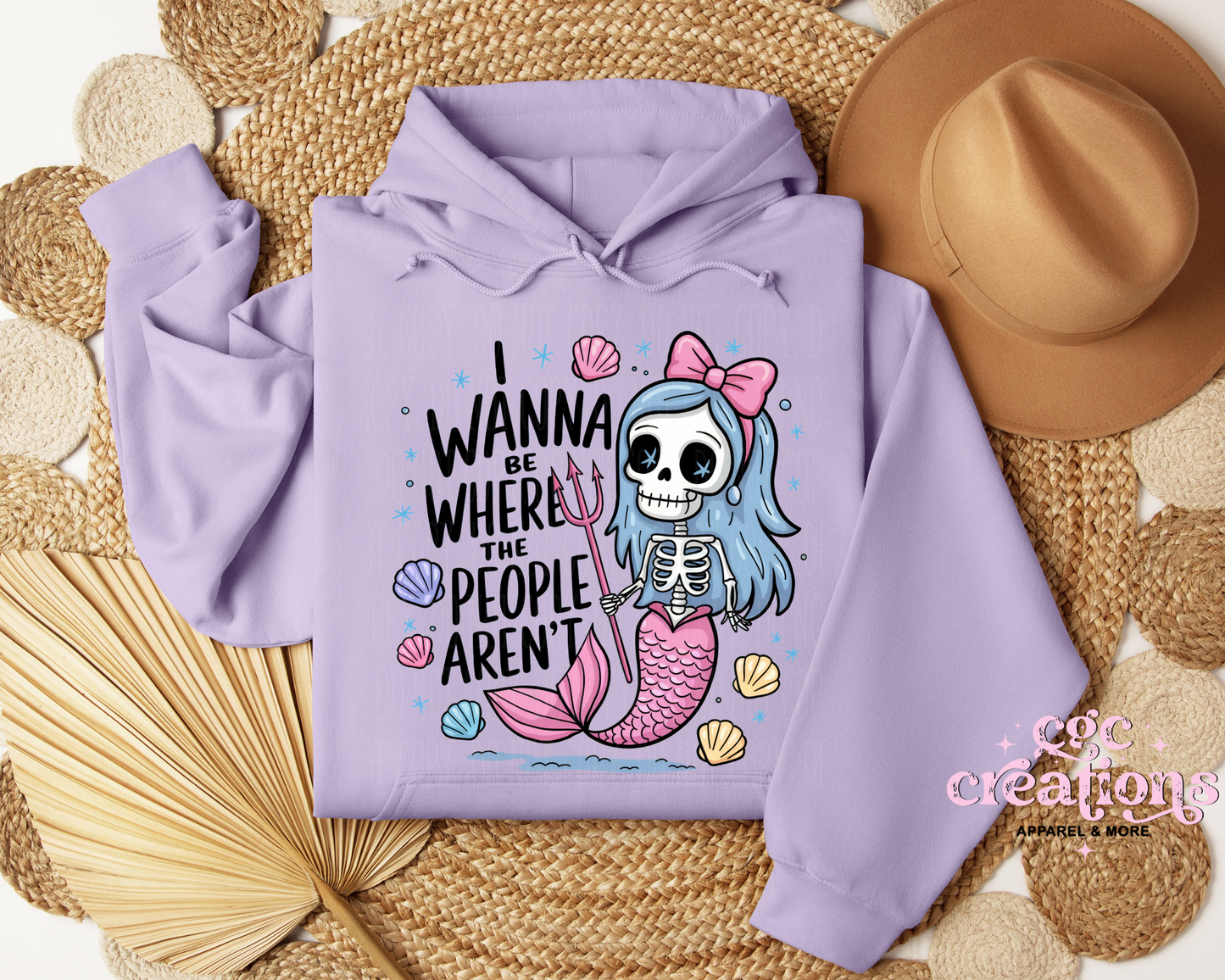 I Wanna Be Where The People Aren't Hoodie