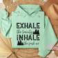 Exhale The Toxicity Inhale The Fresh Air Hoodie