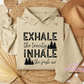 Exhale The Toxicity Inhale The Fresh Air Hoodie