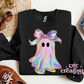 Iridescent Ghost Crewneck Sweatshirt