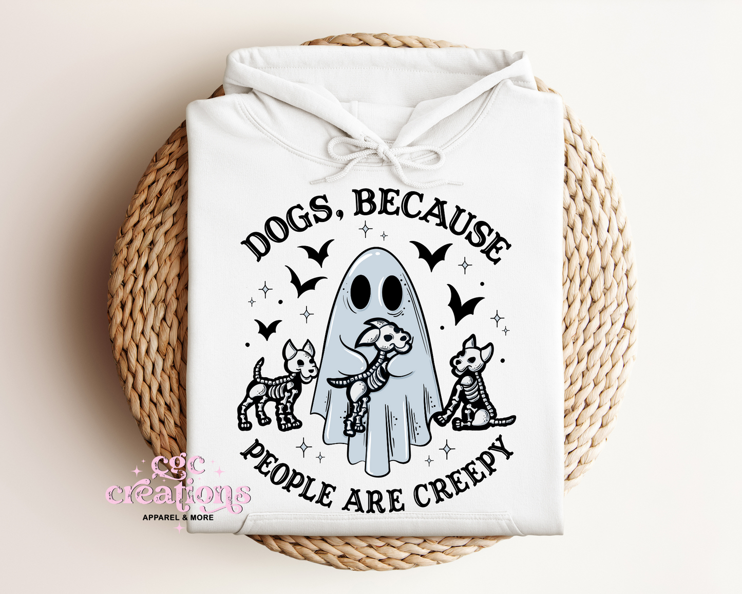 Dogs Because People Are Creepy Hoodie