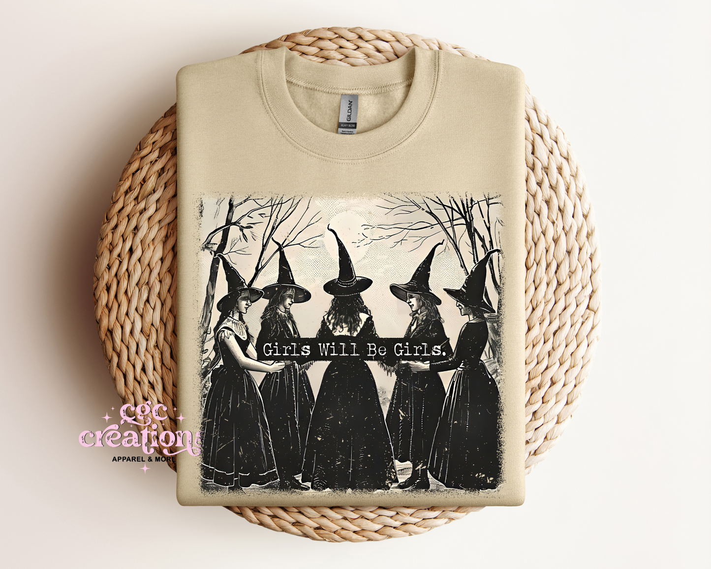 Girls Will Be Girls Crewneck Sweatshirt