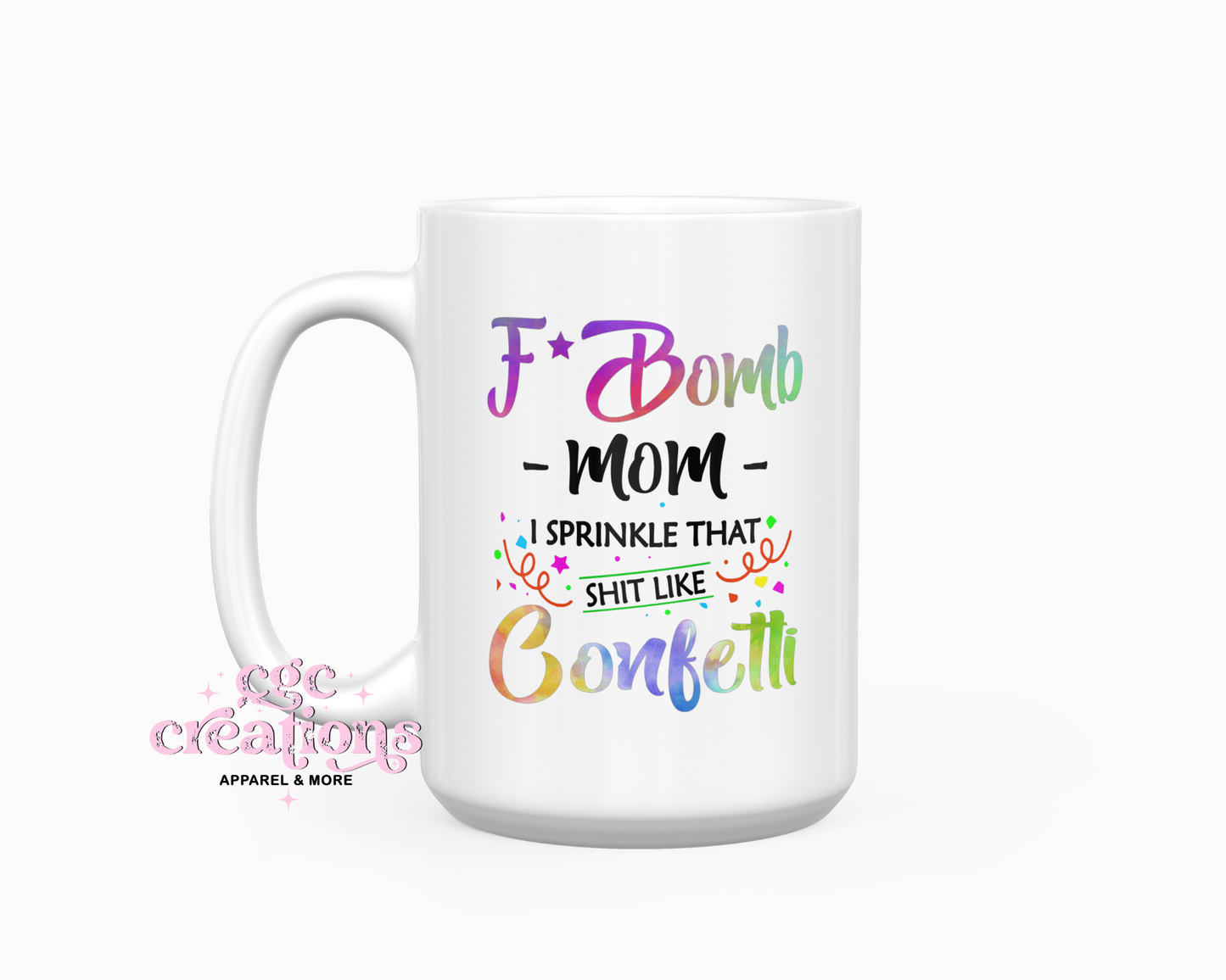F-Bomb Mom 15oz Ceramic Coffee Mug