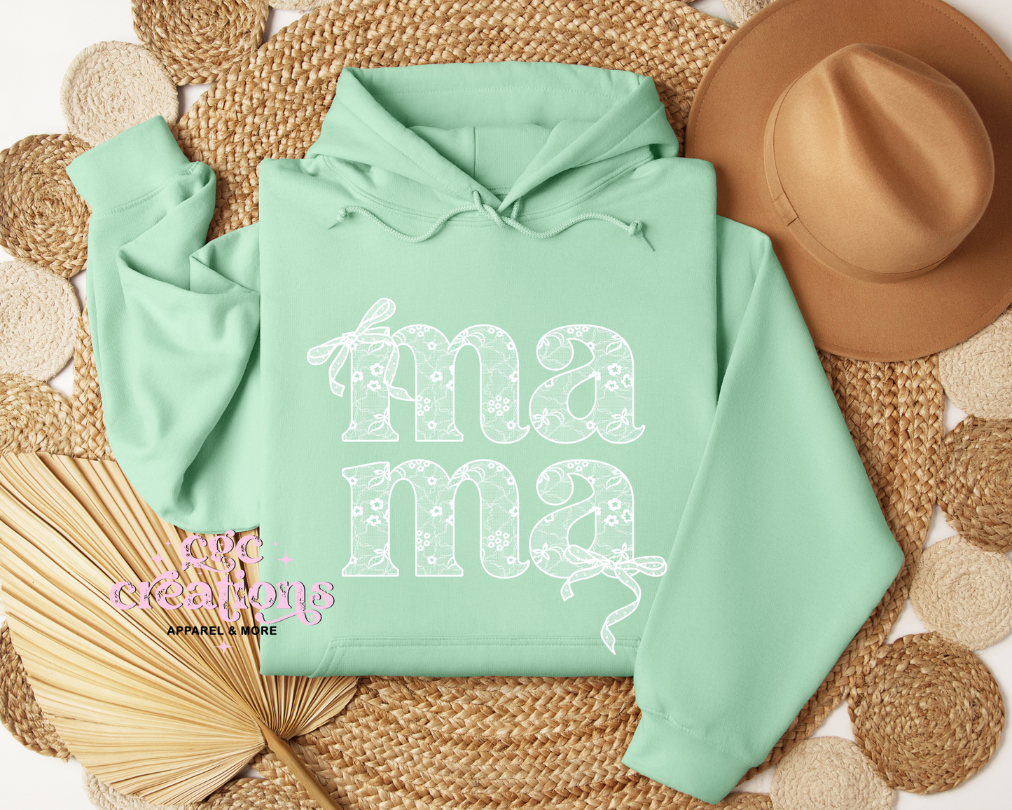 Mama Chinoiserie Coquette Hoodie