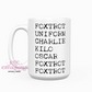 Fuck Off Phonetic Alpha 15oz Coffee Mug