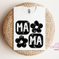 Mama Retro Checker T-Shirt