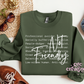 Not Friendly Definition Crewneck Sweatshirt