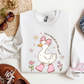 Silly Goose On The Loose Crewneck Sweatshirt