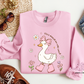 Silly Goose On The Loose Crewneck Sweatshirt