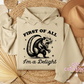 First Of All I'm A Delight Hoodie