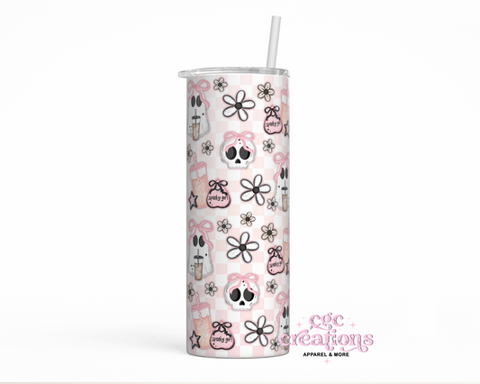 Spooky Girl 20 oz Insulated Tumbler