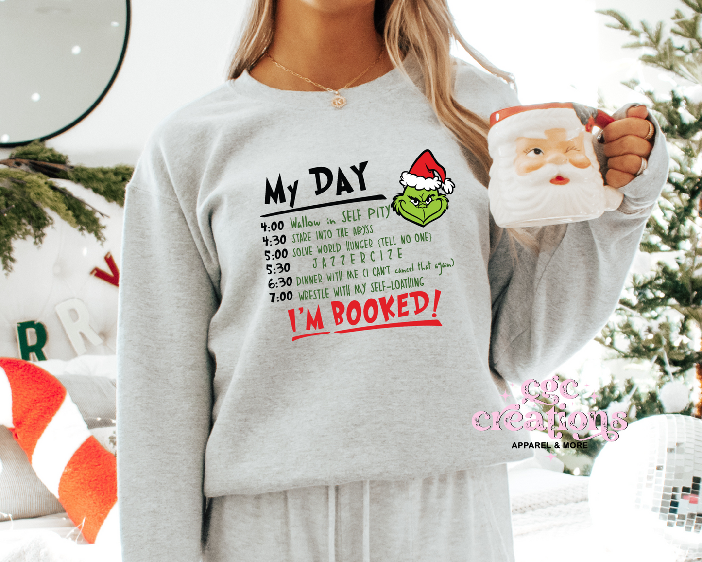 My Day Christmas Crewneck Size XL