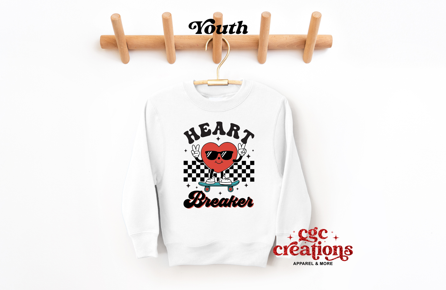 Heartbreaker Youth Crewneck