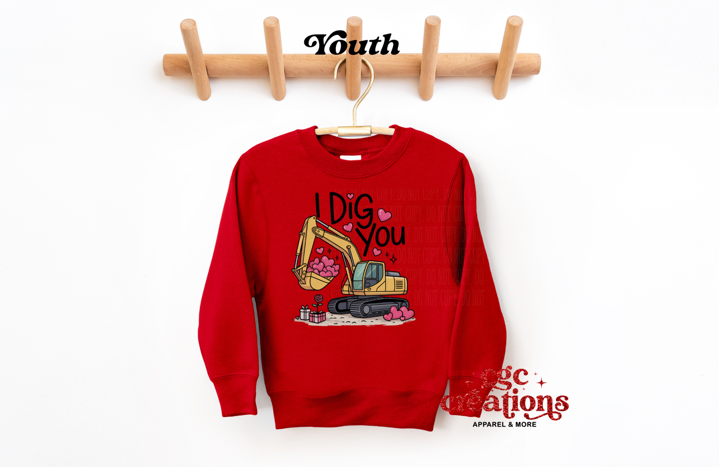 I dig You Youth Crewneck