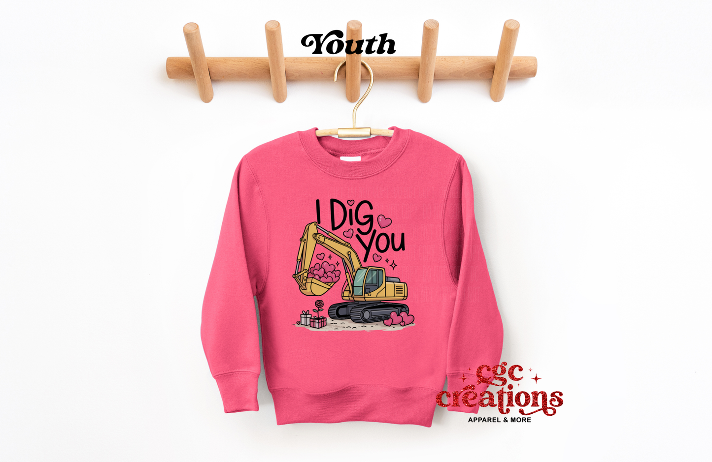 I dig You Youth Crewneck