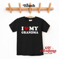 I Love My Grandma Youth T-shirt