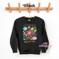 Let Kindness Bloom Youth Crewneck
