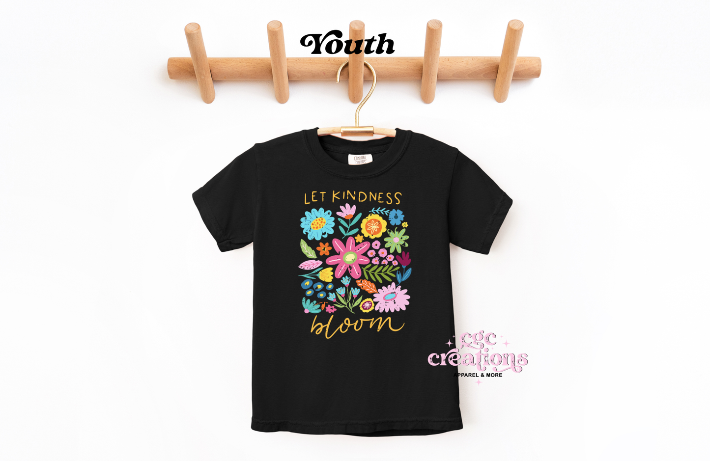 Let Kindness Bloom Youth T-shirt