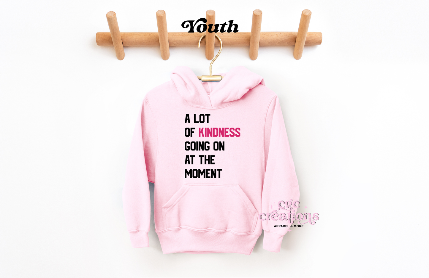 A Lot Of Kindness Going On Youth Hoodie
