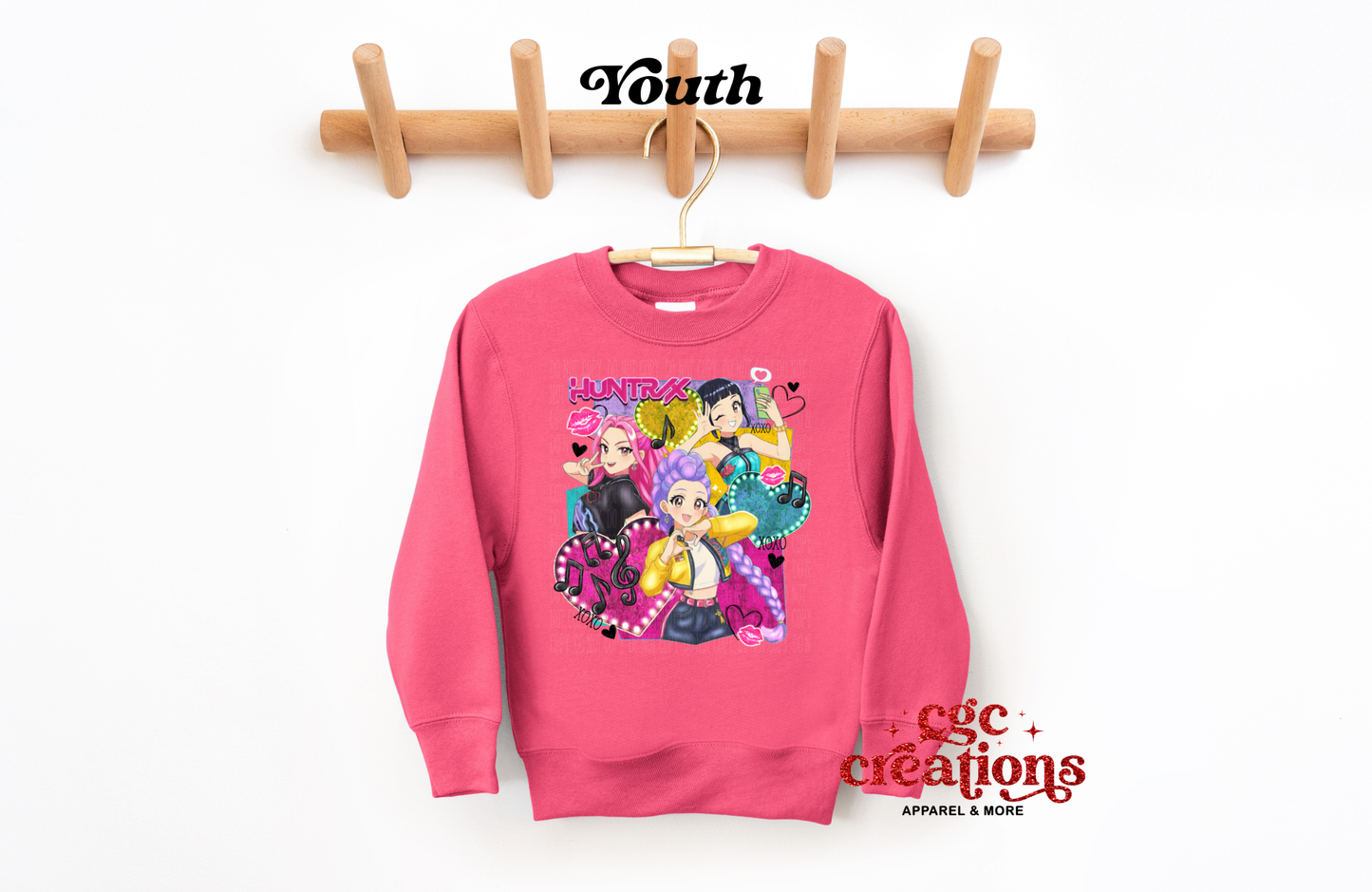 Hun_rix Love Youth Crewneck