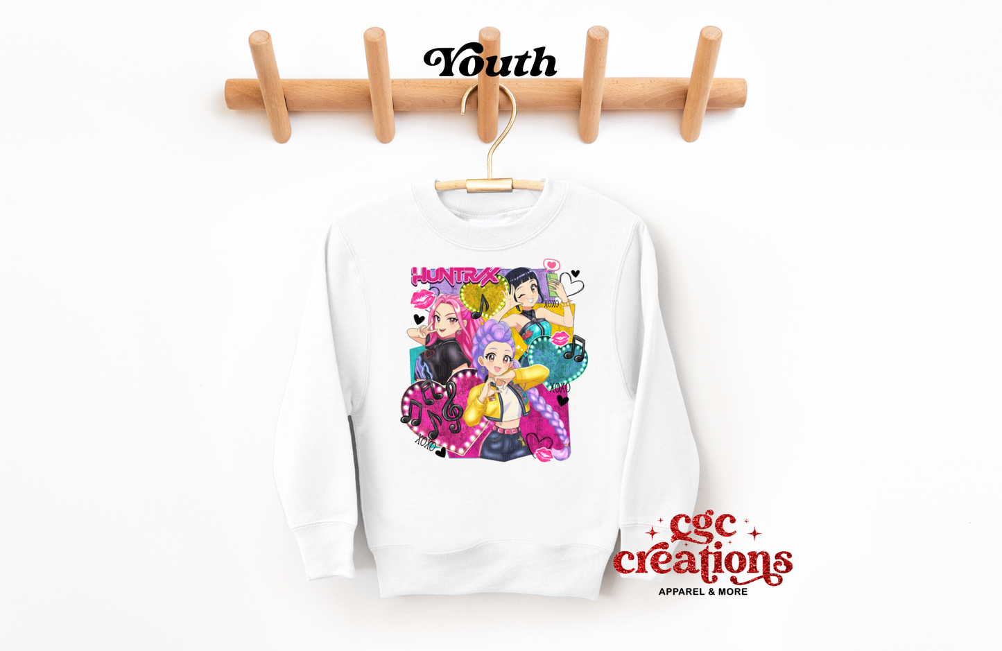 Hun_rix Love Youth Crewneck