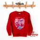 Hun_rix Love #3 Youth Crewneck
