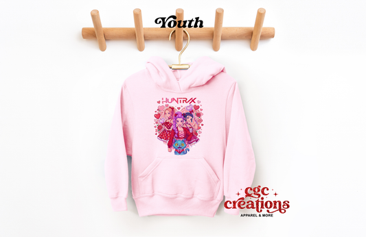 Hun_rix Love #3 Youth Hoodie