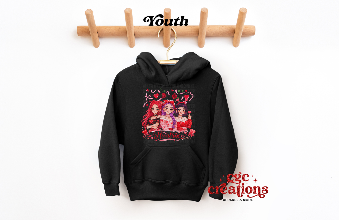 Hun_rix Love #2 Youth Hoodie