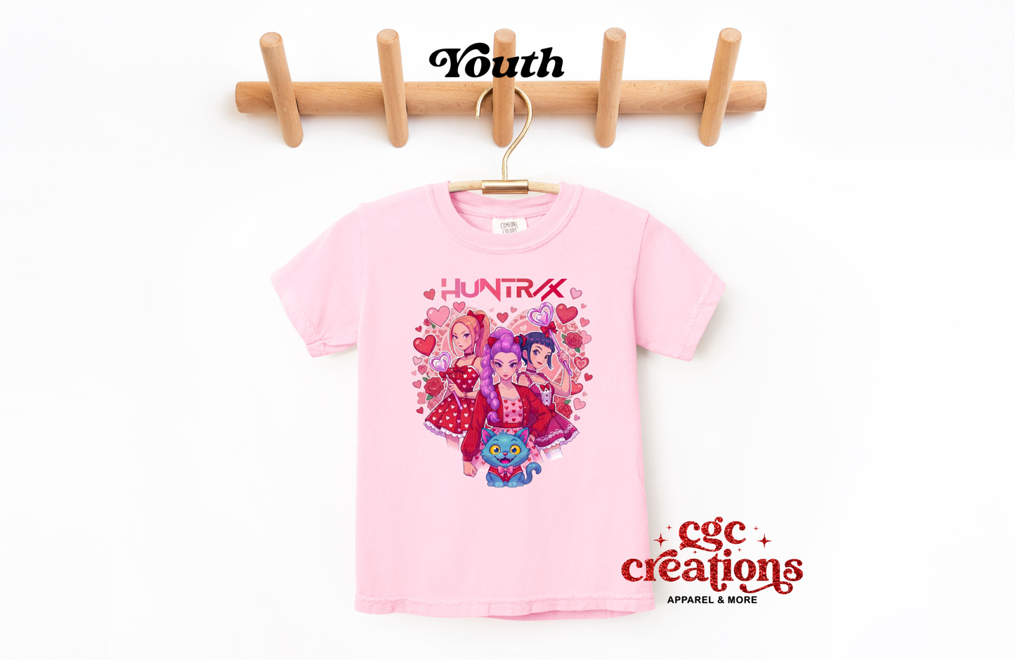 Hun_rix Love #3 Youth T-shirt