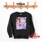 Be Mine Blue Dog Youth Crewneck