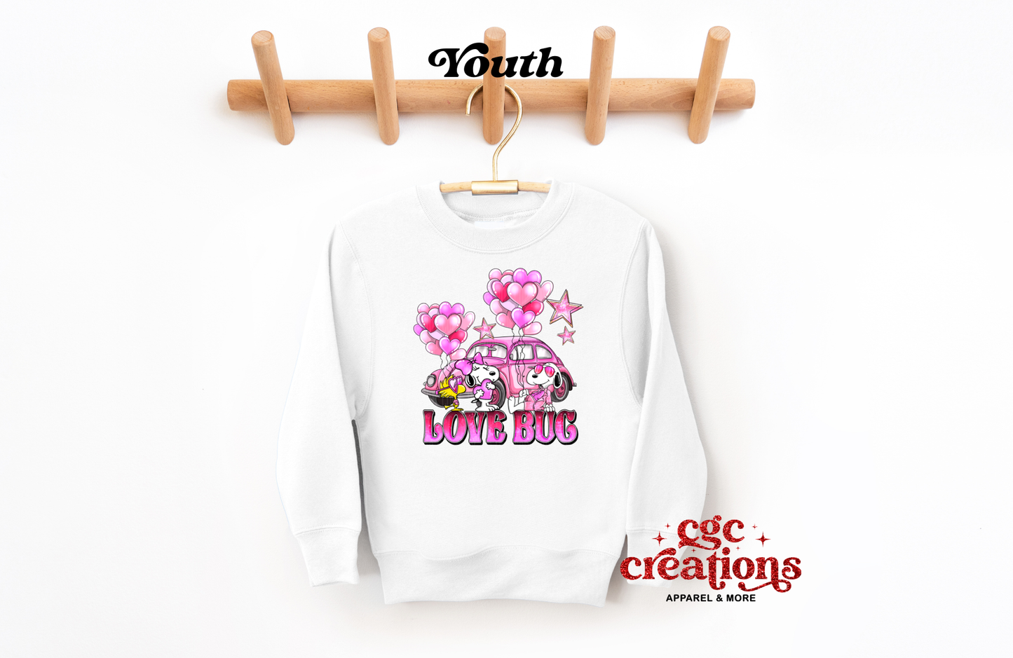 Love Bug Youth Crewneck