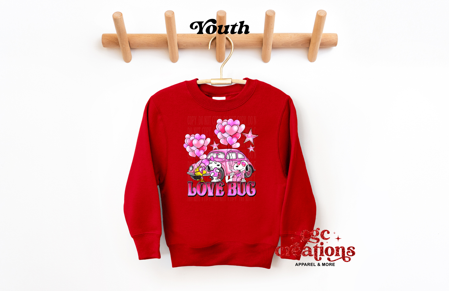 Love Bug Youth Crewneck