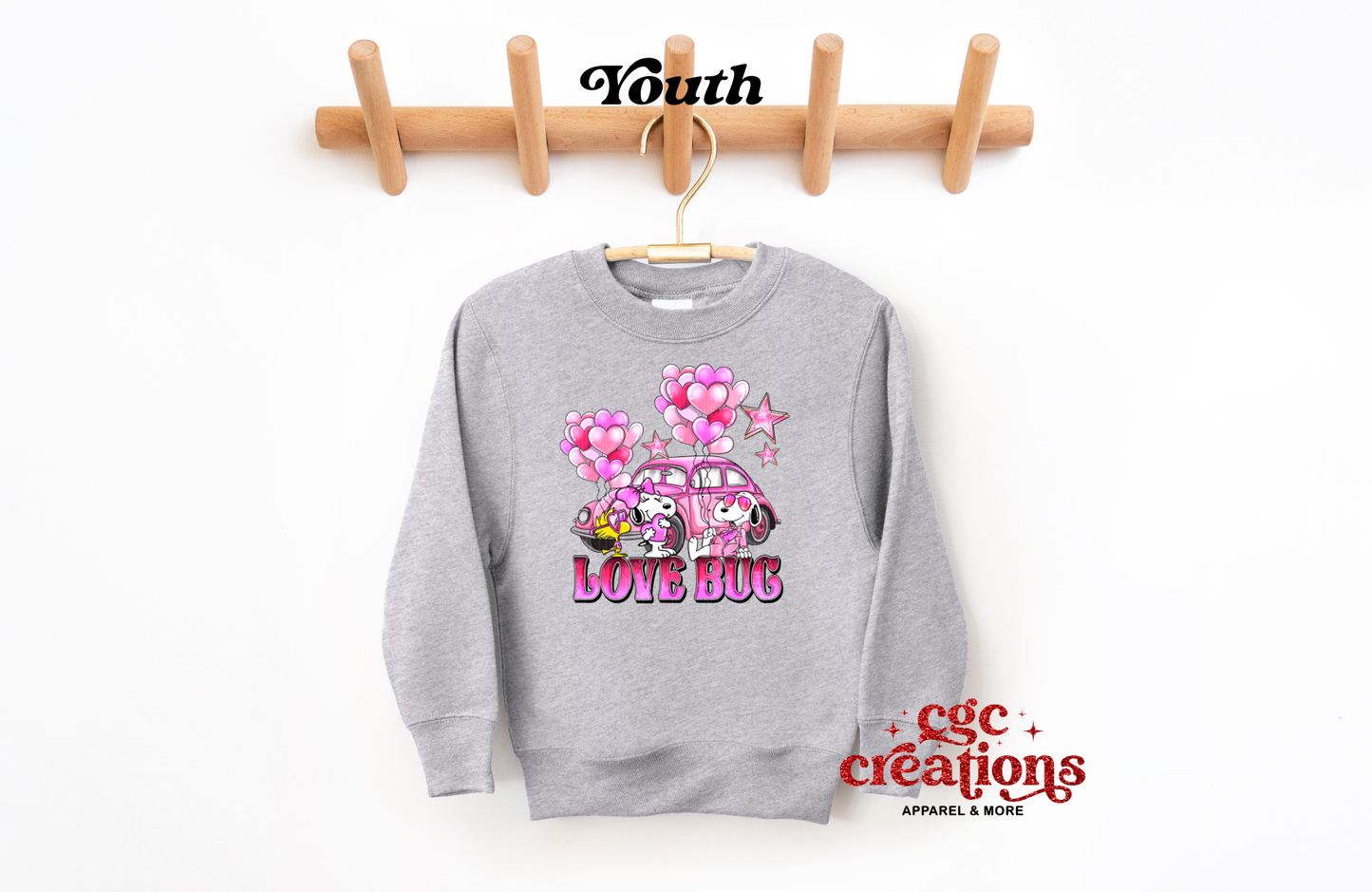 Love Bug Youth Crewneck