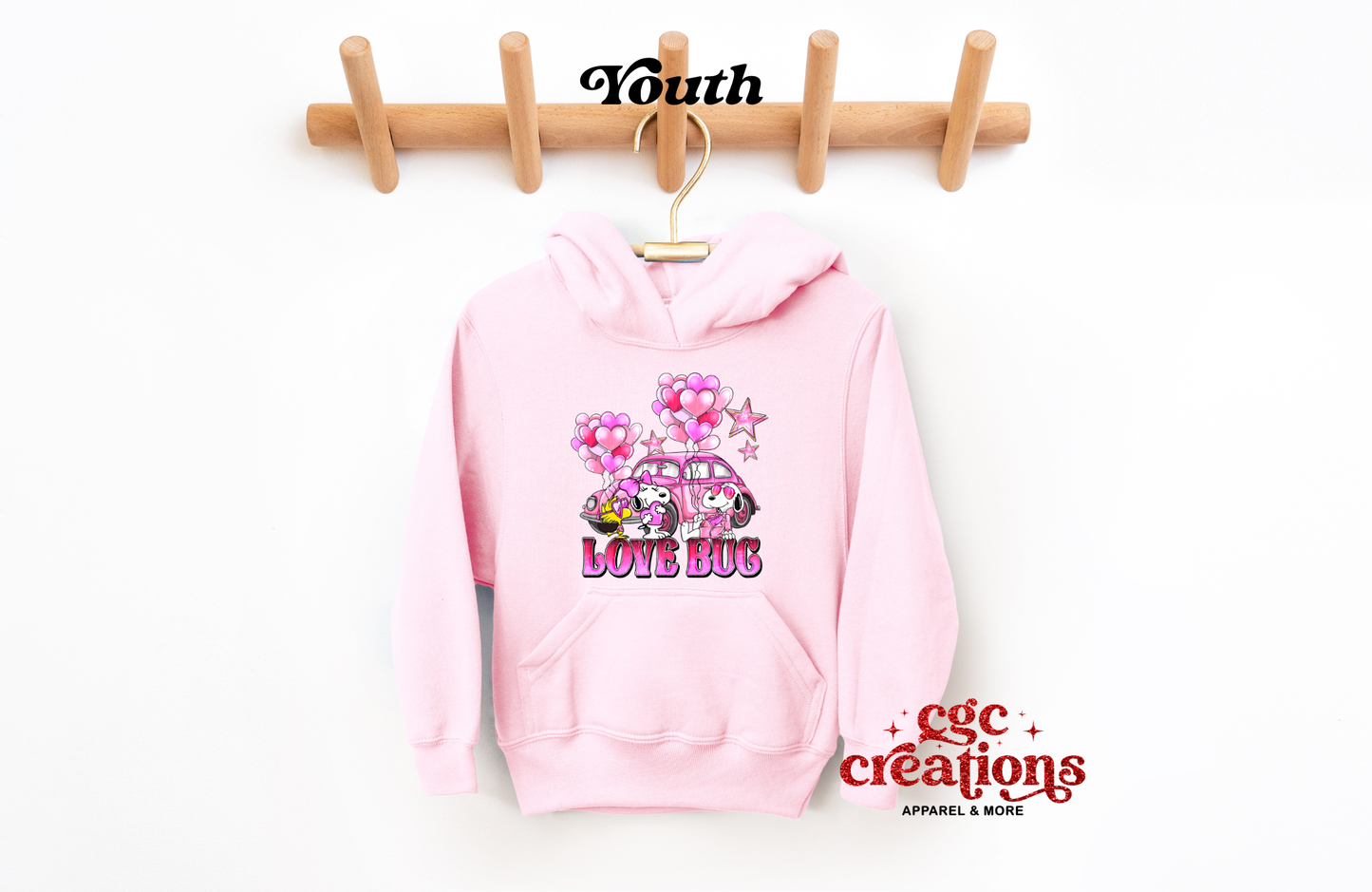 Love bug Youth Hoodie