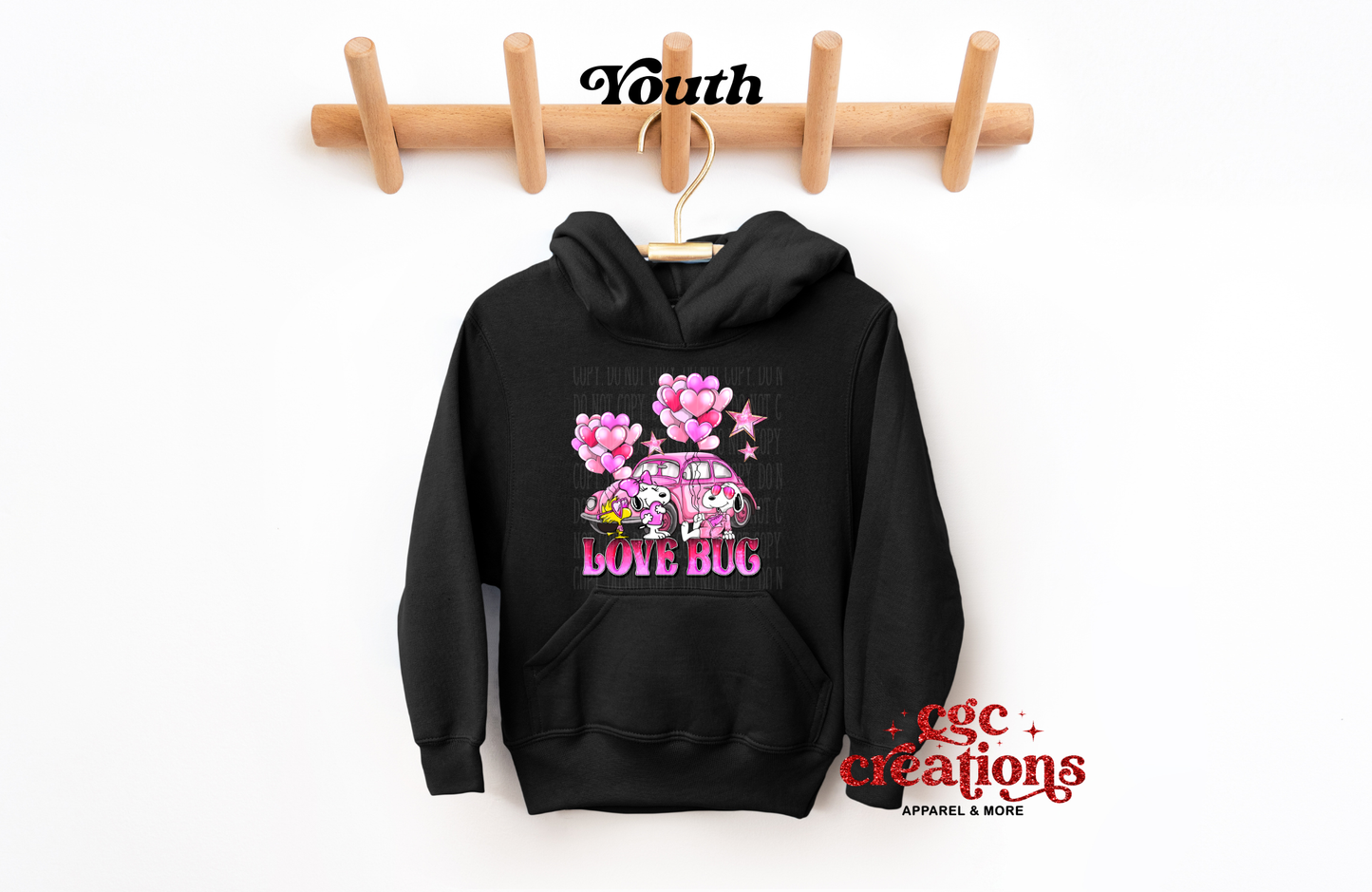 Love bug Youth Hoodie