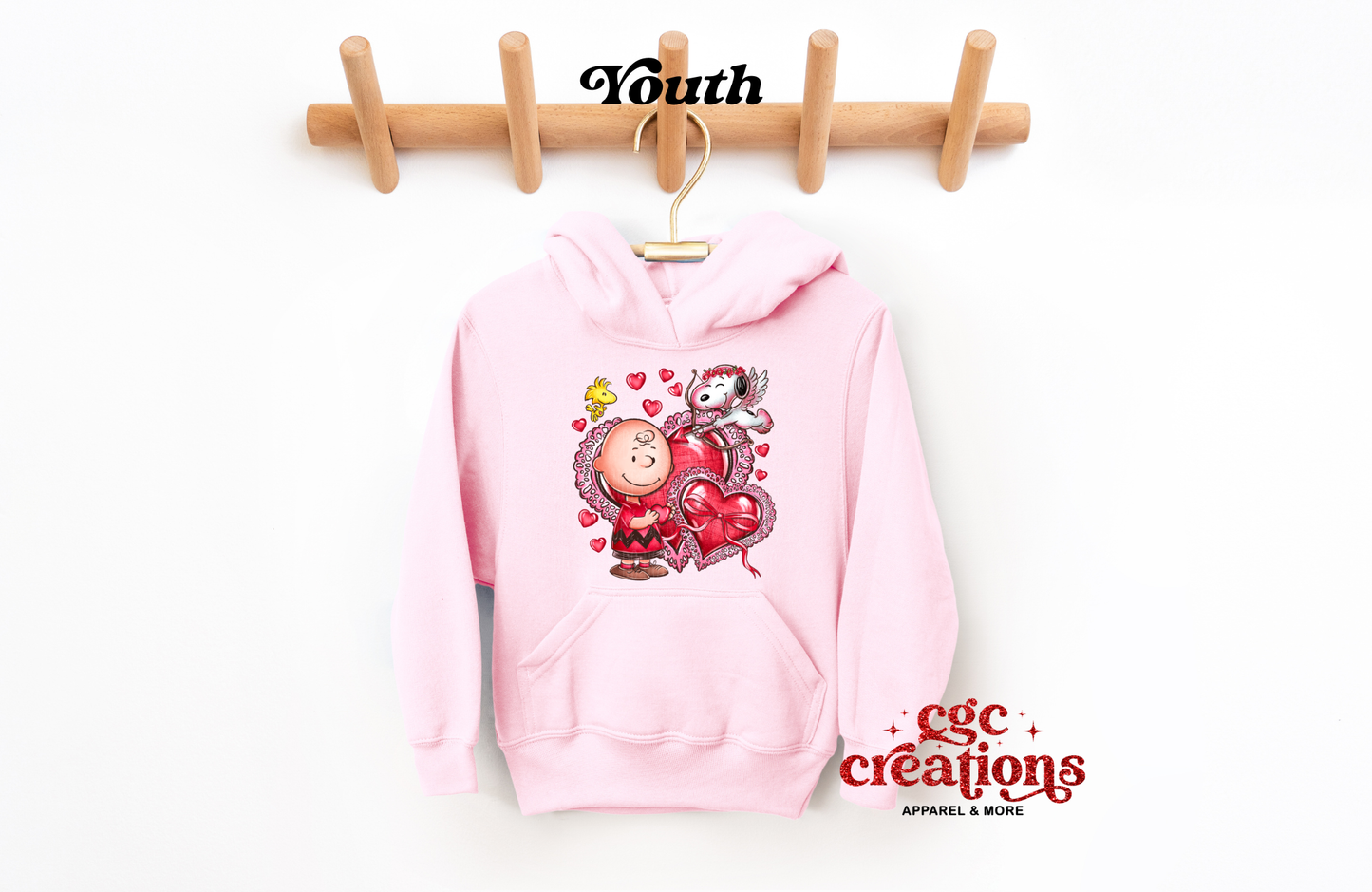 Charlie And His Dog Youth Hoodie