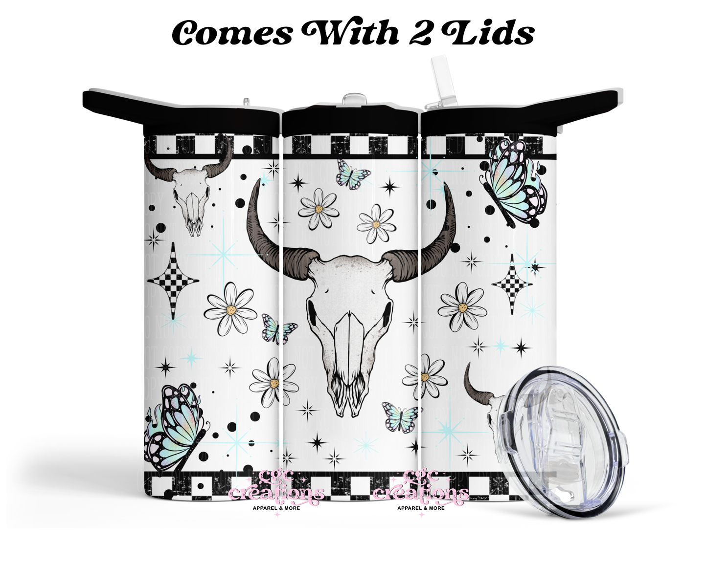 Western Bullhorn 20oz Insulated Tumbler